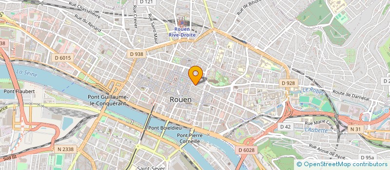 localisation de l'entreprise LE BOOMERANG à ROUEN