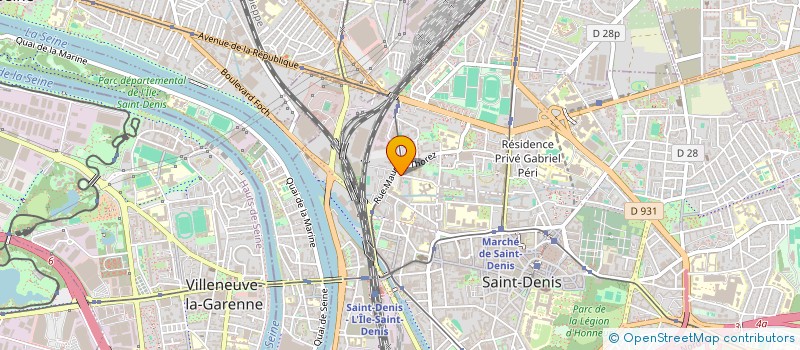 localisation de l'entreprise LE BOOMERANG DYONISIEN à SAINT-DENIS