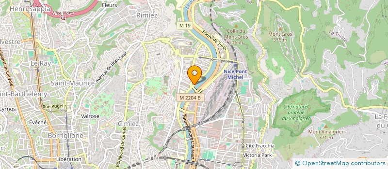 localisation de l'entreprise LE BOONTHE à NICE