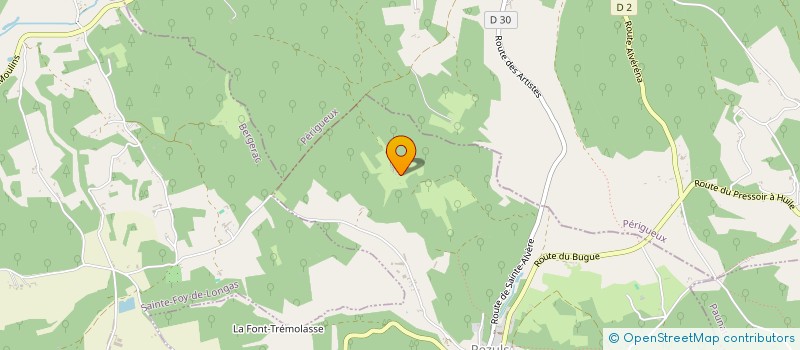 localisation de l'entreprise LE BOS  PEZULS