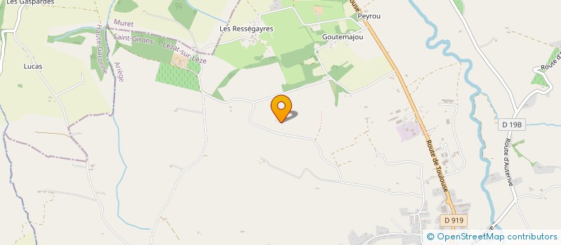 localisation de l'entreprise LE BOSCO à LEZAT-SUR-LEZE