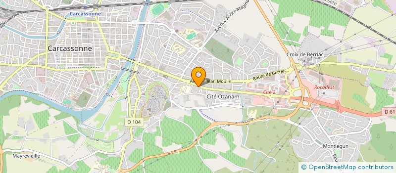 localisation de l'entreprise LE BOSFORE à CARCASSONNE