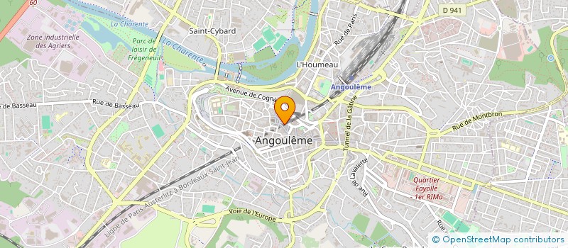 localisation de l'entreprise LE BOSPHORE à ANGOULEME