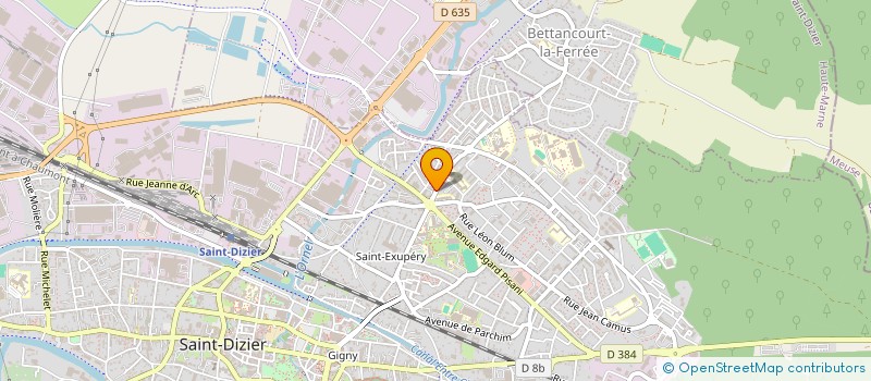 localisation de l'entreprise LE BOSPHORE à SAINT-DIZIER