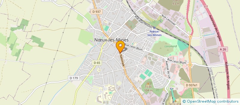 localisation de l'entreprise LE BOSPHORE  NUX-LES-MINES