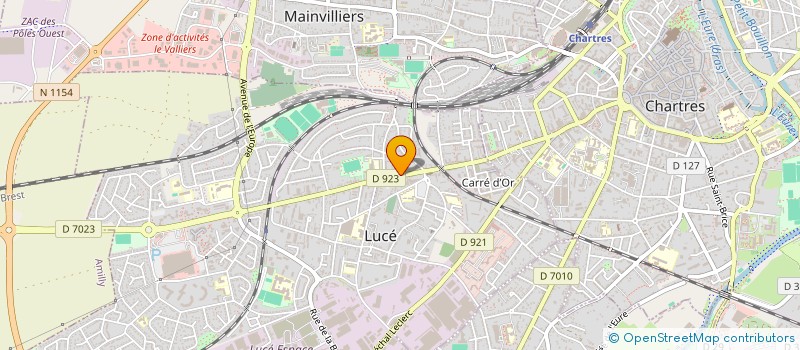 localisation de l'entreprise LE BOSPHORE à LUCE