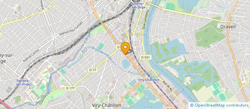 localisation de l'entreprise LE BOSPHORE TADIM à VIRY-CHATILLON