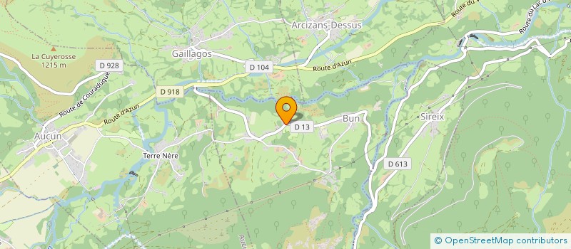 localisation de l'entreprise LE BOSQUET  BUN