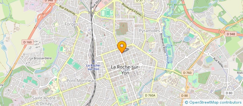 localisation de l'entreprise LE BOSS à LA ROCHE-SUR-YON