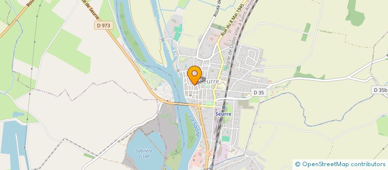 localisation de l'entreprise LE BOSSUET à SEURRE