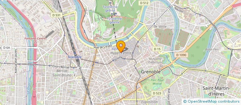 localisation de l'entreprise LE BOSTON à GRENOBLE