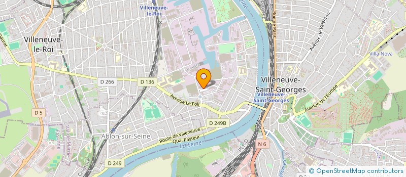 localisation de l'entreprise LE BOSTON à VILLENEUVE-LE-ROI