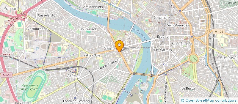 localisation de l'entreprise LE BOTANIQUE à TOULOUSE