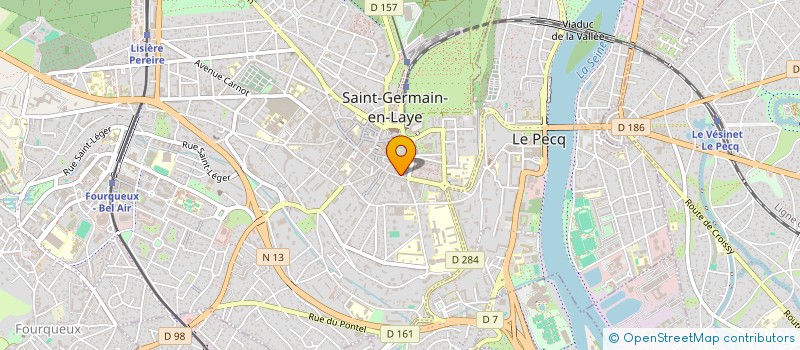 localisation de l'entreprise LE BOTTIER à SAINT-GERMAIN-EN-LAYE