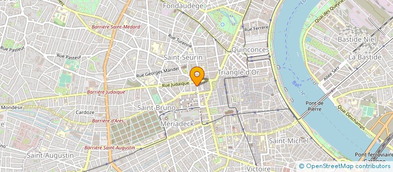 localisation de l'entreprise LE BOTTIER BORDELAIS à BORDEAUX