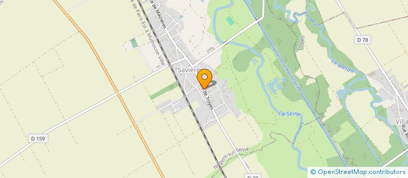 localisation de l'entreprise LE BOUC D OR à SAVIERES