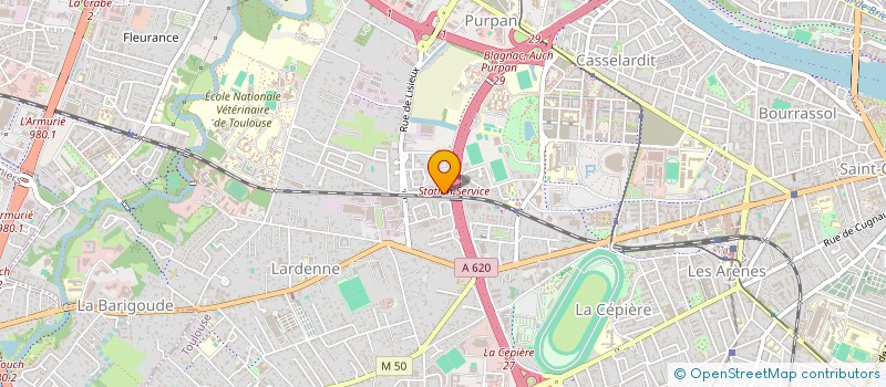 localisation de l'entreprise LE BOUCALOT à TOULOUSE