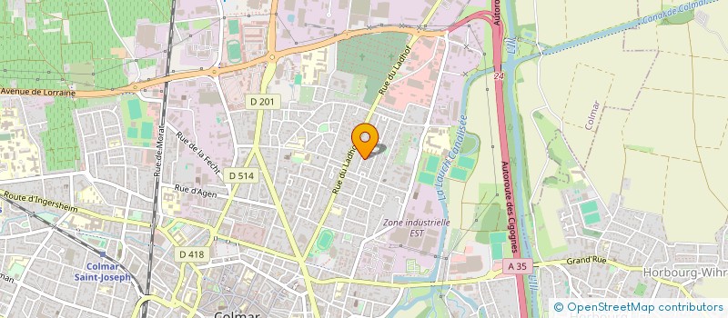 localisation de l'entreprise LE BOUCAN  COLMAR