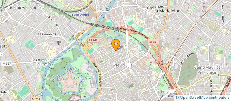 localisation de l'entreprise LE BOUCHE A OREILLE à LILLE