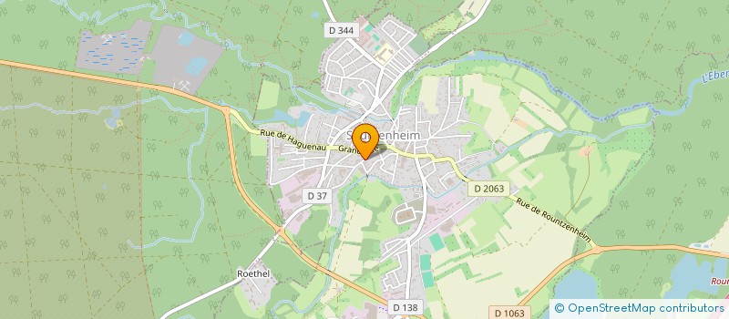 localisation de l'entreprise LE BOUCHON  SOUFFLENHEIM