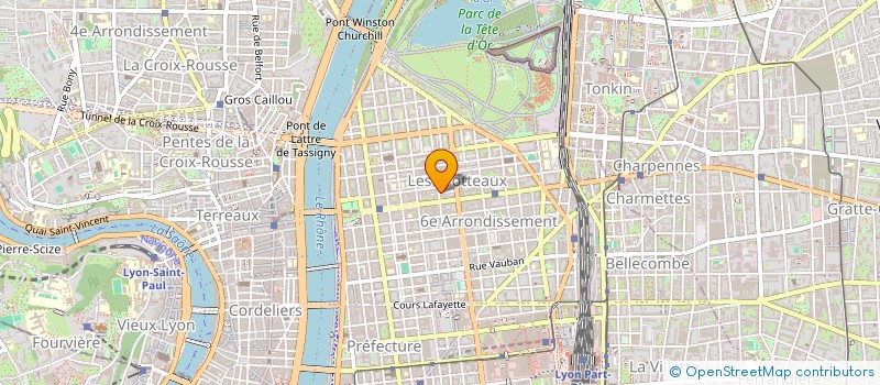 localisation de l'entreprise LE BOUCHON ALSACIEN - WINSTUB  LYON