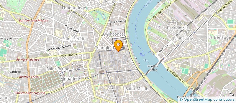 localisation de l'entreprise LE BOUCHON BORDELAIS  BORDEAUX