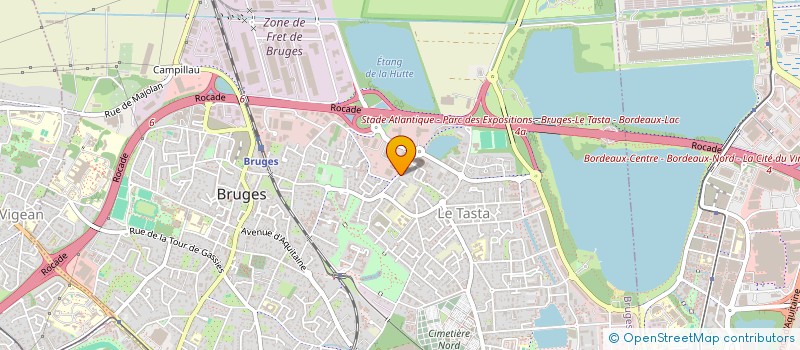 localisation de l'entreprise LE BOUCHON DE BORDEAUX à BRUGES