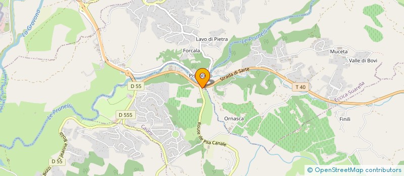 localisation de l'entreprise LE BOUCHON DE CAPITORO à CAURO