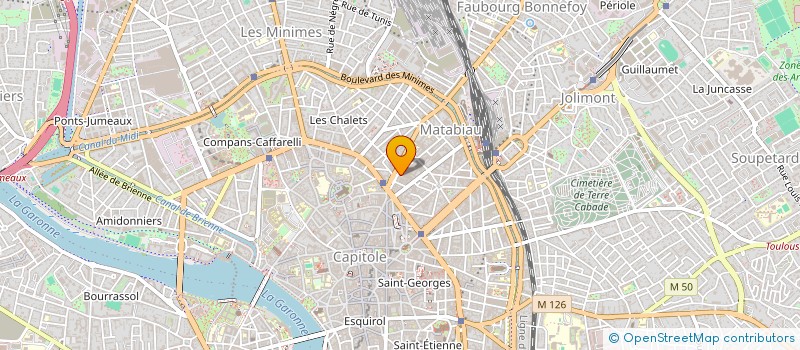 localisation de l'entreprise LE BOUCHON DE JEANNE D'ARC à TOULOUSE