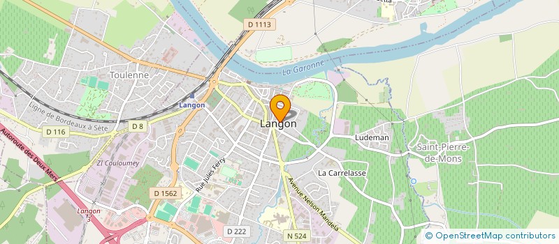 localisation de l'entreprise LE BOUCHON LANGONNAIS  LANGON