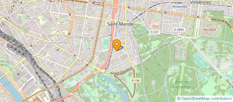 localisation de l'entreprise LE BOUDDHISME POUR LA PAIX à SAINT-MANDE