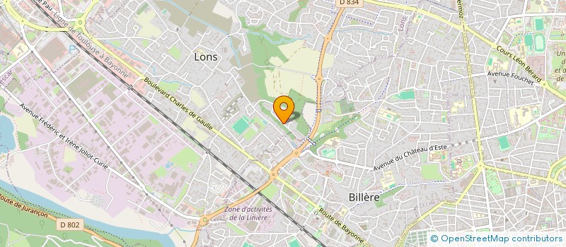 localisation de l'entreprise LE BOUDIGAU à LONS