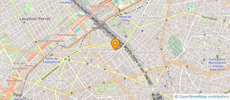 localisation de l'entreprise LE BOUDOIR  PARIS