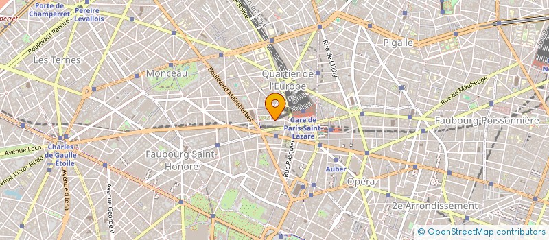 localisation de l'entreprise LE BOUDOIR à PARIS