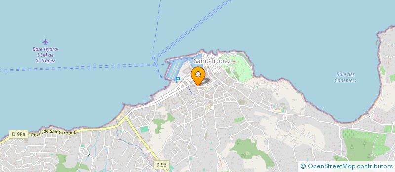 localisation de l'entreprise LE BOUDOIR à SAINT-TROPEZ