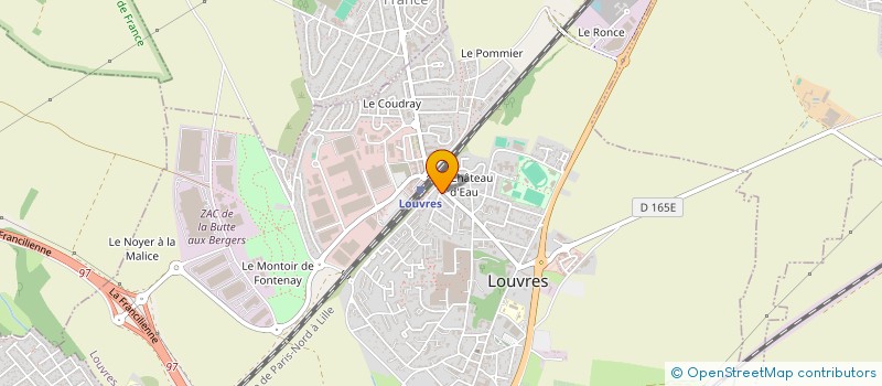 localisation de l'entreprise LE BOUDOIR à LOUVRES