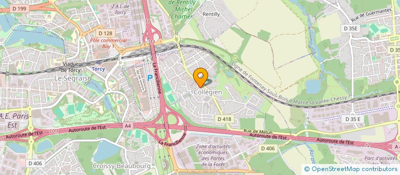 localisation de l'entreprise LE BOUDOIR  COLLEGIEN