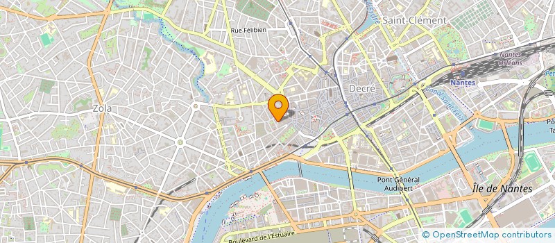localisation de l'entreprise LE BOUDOIR à NANTES