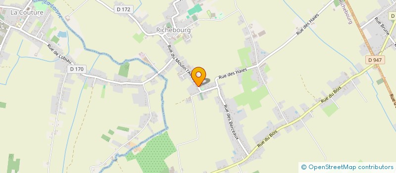 localisation de l'entreprise LE BOUDOIR  RICHEBOURG