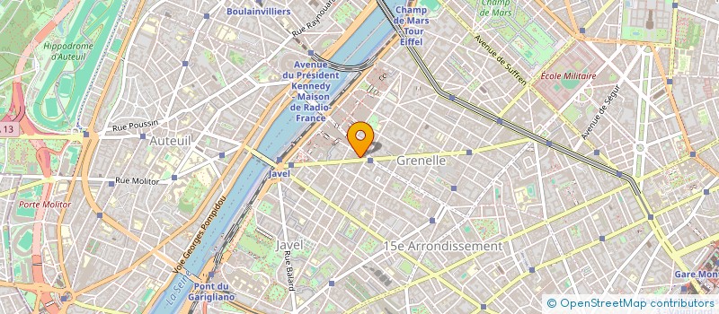 localisation de l'entreprise LE BOUDOIR AUX IDEES  PARIS