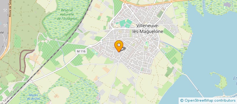 localisation de l'entreprise LE BOUDOIR D'AMA  VILLENEUVE-LES-MAGUELONE