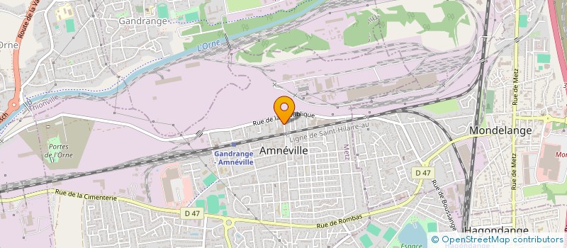 localisation de l'entreprise LE BOUDOIR DE JULIE à AMNEVILLE