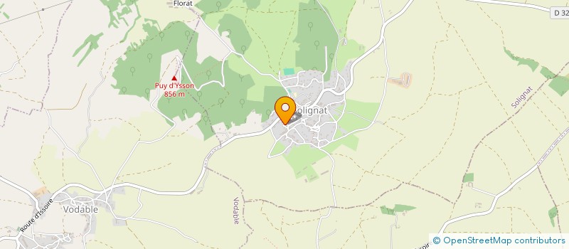 localisation de l'entreprise LE BOUDOT  SOLIGNAT