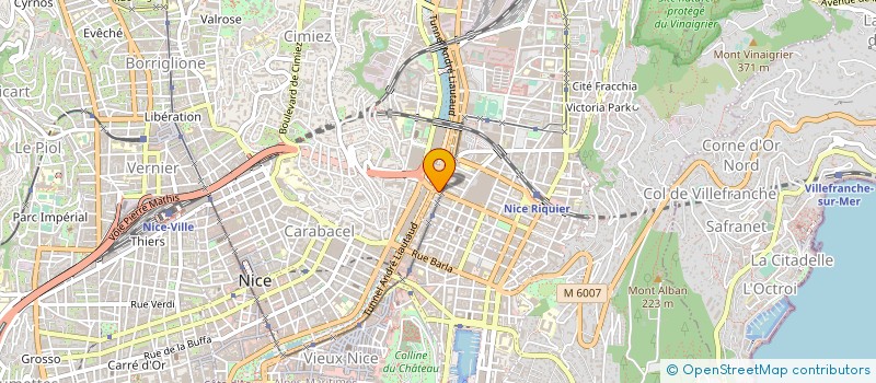 localisation de l'entreprise LE BOUFF'SCENE à NICE