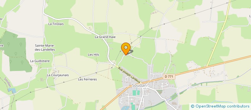 localisation de l'entreprise LE BOUFFON à SOUDAN
