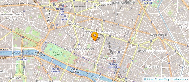 localisation de l'entreprise LE BOUGAINVILLE  PARIS