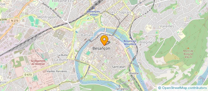 localisation de l'entreprise LE BOUILLON DU COMMERCE à BESANCON