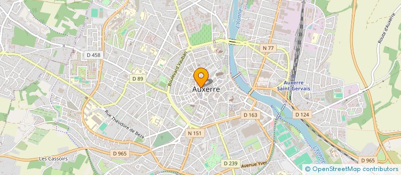 localisation de l'entreprise LE BOUILLOT à AUXERRE