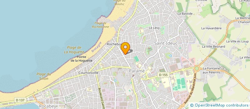 localisation de l'entreprise LE BOUJARON  SAINT-MALO