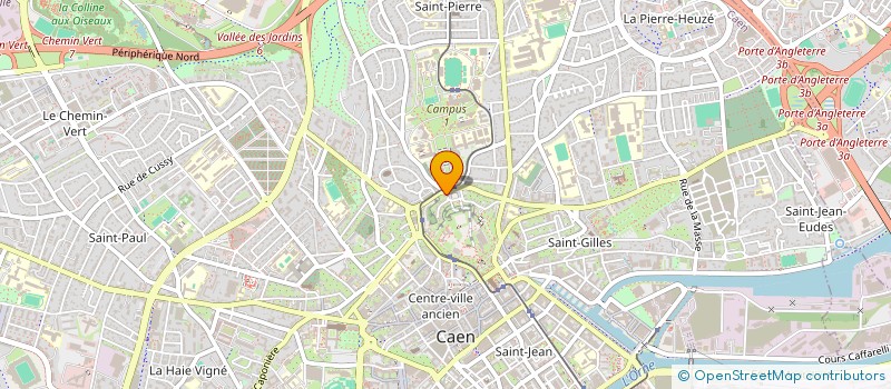 localisation de l'entreprise LE BOULANGER ELECTRICIEN à CAEN